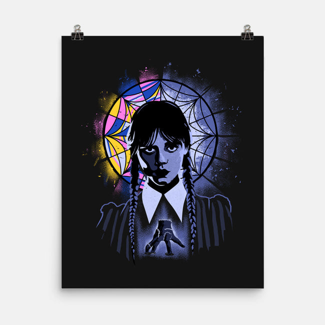 A Spooky Girl-none matte poster-IKILO