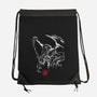 The Great Cthulhu-none drawstring bag-DrMonekers