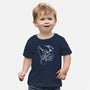 The Great Cthulhu-baby basic tee-DrMonekers