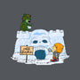 Eternian Snow Fort-none stretched canvas-SeamusAran