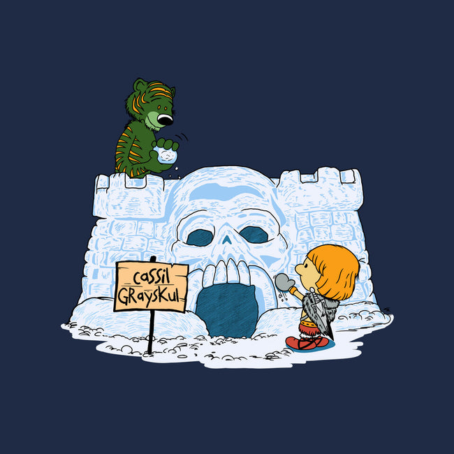 Eternian Snow Fort-none polyester shower curtain-SeamusAran