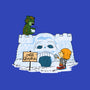 Eternian Snow Fort-none stretched canvas-SeamusAran
