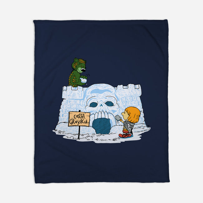 Eternian Snow Fort-none fleece blanket-SeamusAran