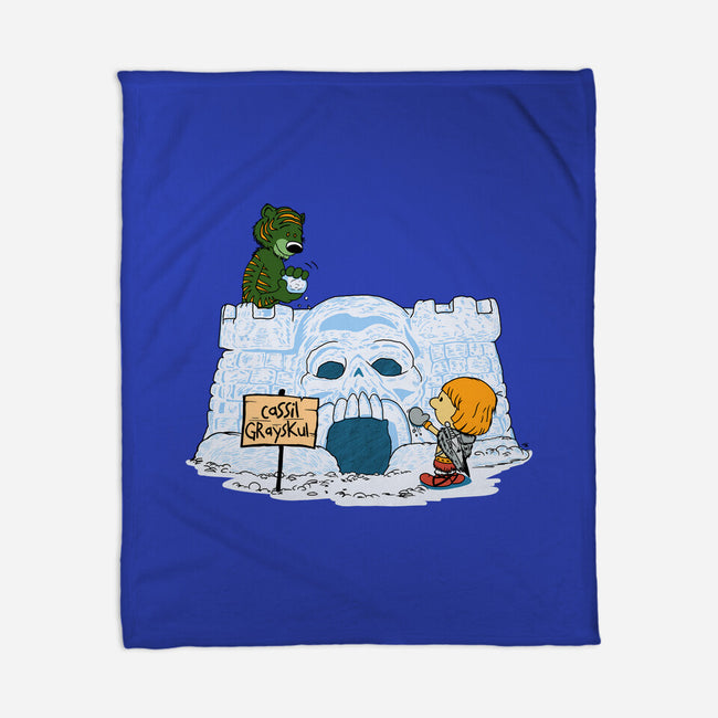 Eternian Snow Fort-none fleece blanket-SeamusAran