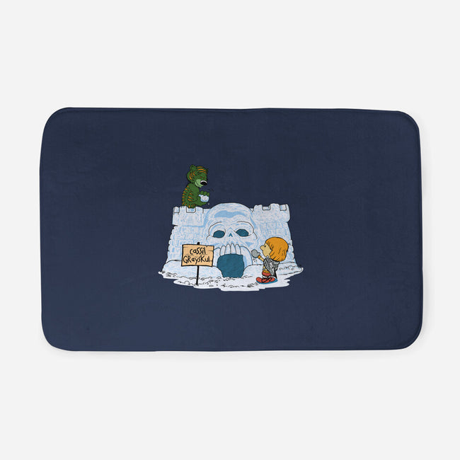 Eternian Snow Fort-none memory foam bath mat-SeamusAran