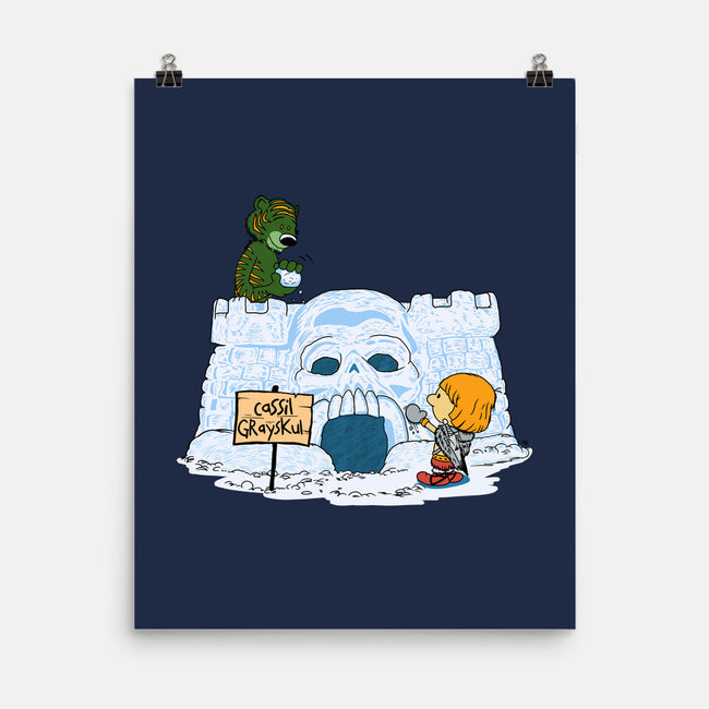 Eternian Snow Fort-none matte poster-SeamusAran