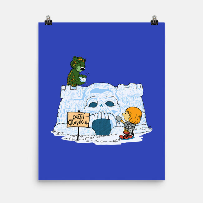 Eternian Snow Fort-none matte poster-SeamusAran