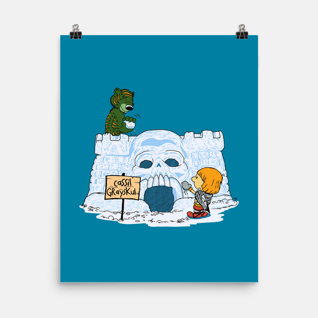 Eternian Snow Fort-none matte poster-SeamusAran