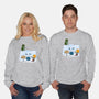Eternian Snow Fort-unisex crew neck sweatshirt-SeamusAran