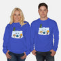Eternian Snow Fort-unisex crew neck sweatshirt-SeamusAran