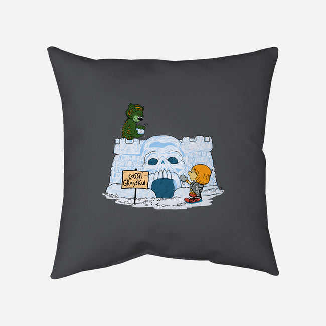 Eternian Snow Fort-none removable cover w insert throw pillow-SeamusAran