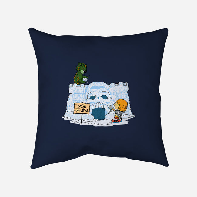Eternian Snow Fort-none removable cover w insert throw pillow-SeamusAran