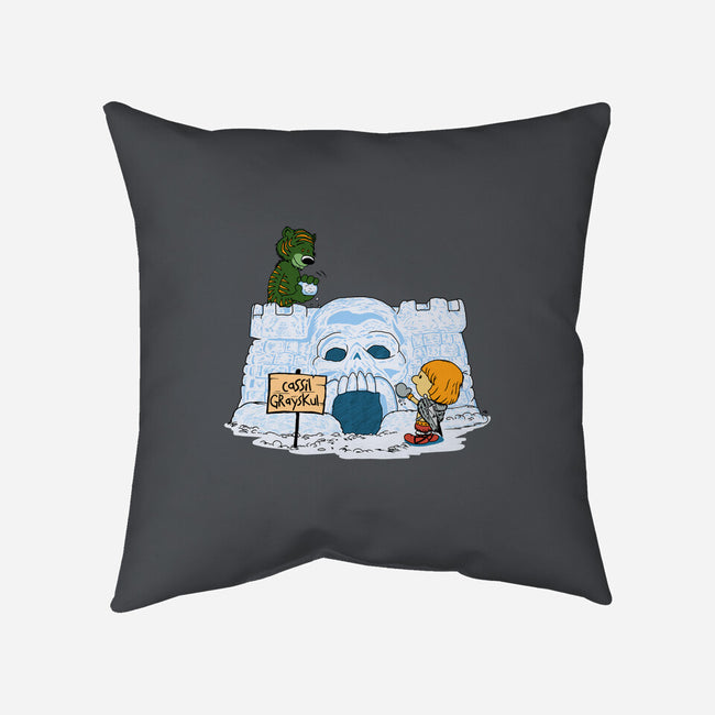 Eternian Snow Fort-none removable cover throw pillow-SeamusAran