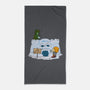 Eternian Snow Fort-none beach towel-SeamusAran