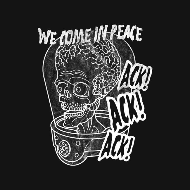 We Come In Peace-none glossy sticker-Liewrite