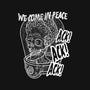 We Come In Peace-none basic tote bag-Liewrite