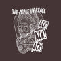 We Come In Peace-none beach towel-Liewrite