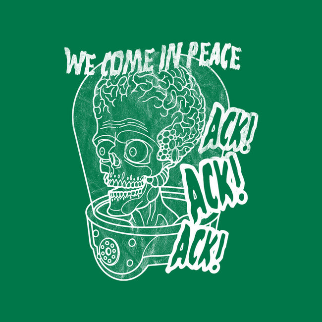 We Come In Peace-womens basic tee-Liewrite