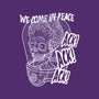 We Come In Peace-none polyester shower curtain-Liewrite