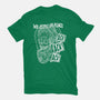 We Come In Peace-womens fitted tee-Liewrite