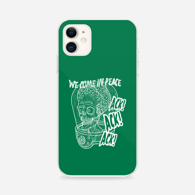 We Come In Peace-iphone snap phone case-Liewrite