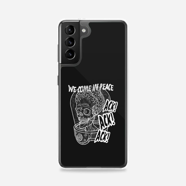 We Come In Peace-samsung snap phone case-Liewrite