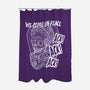 We Come In Peace-none polyester shower curtain-Liewrite