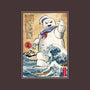 Marshmallow Man In Japan-none glossy sticker-DrMonekers