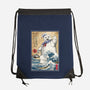 Marshmallow Man In Japan-none drawstring bag-DrMonekers