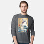 Marshmallow Man In Japan-mens long sleeved tee-DrMonekers