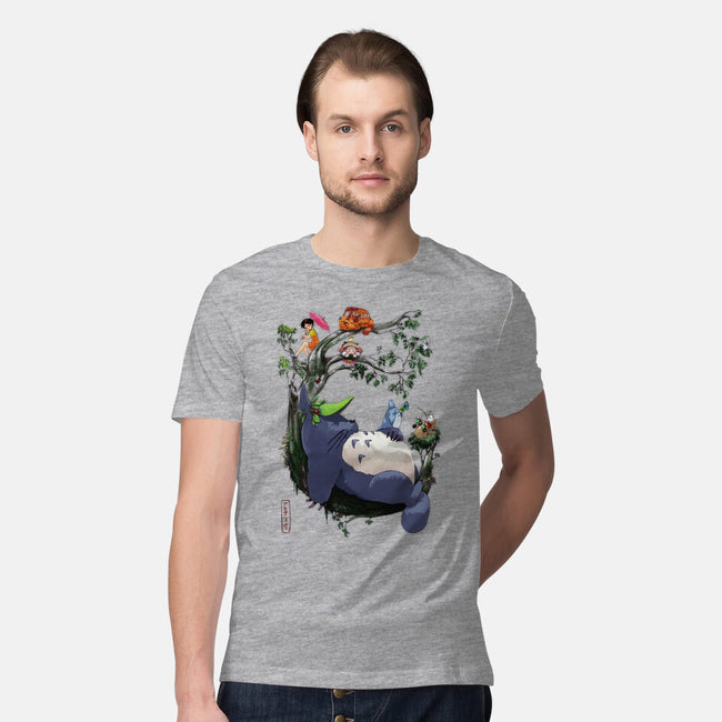 Totorolover-mens premium tee-ArchiriUsagi