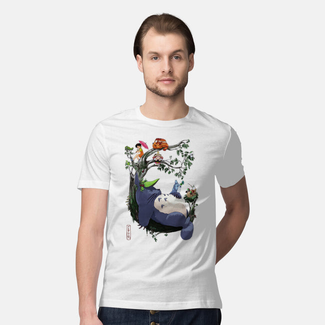 Totorolover-mens premium tee-ArchiriUsagi