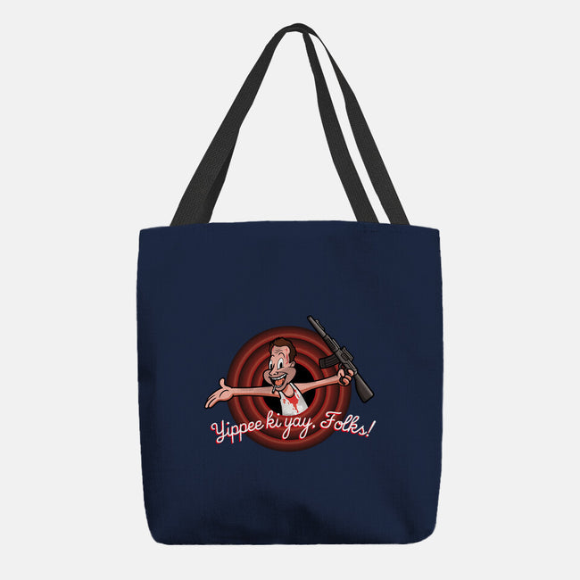 Yippee Ki Yay-none basic tote bag-jasesa