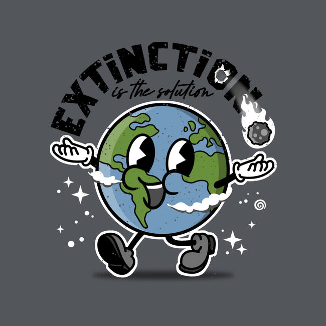 Extinction Is The Solution-mens heavyweight tee-se7te