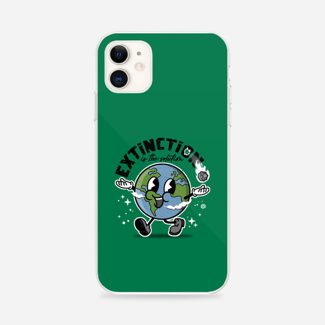 Extinction Is The Solution-iphone snap phone case-se7te