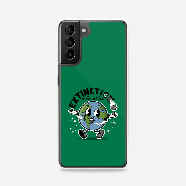 Extinction Is The Solution-samsung snap phone case-se7te