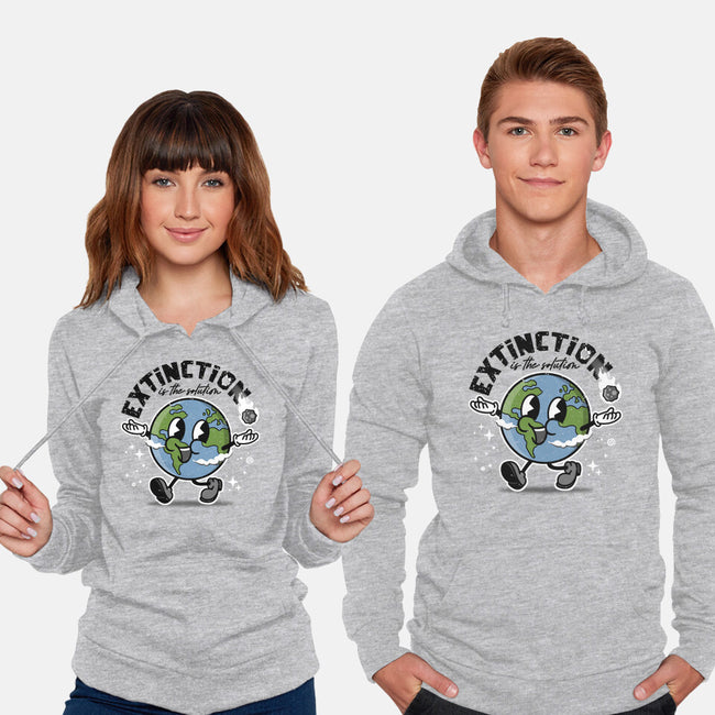 Extinction Is The Solution-unisex pullover sweatshirt-se7te