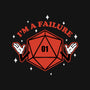 I'm A Failure-none removable cover w insert throw pillow-The Inked Smith