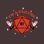 I'm A Failure-none removable cover w insert throw pillow-The Inked Smith