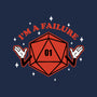 I'm A Failure-none removable cover w insert throw pillow-The Inked Smith