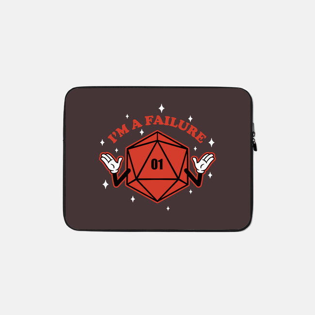 I'm A Failure-none zippered laptop sleeve-The Inked Smith