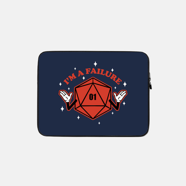 I'm A Failure-none zippered laptop sleeve-The Inked Smith