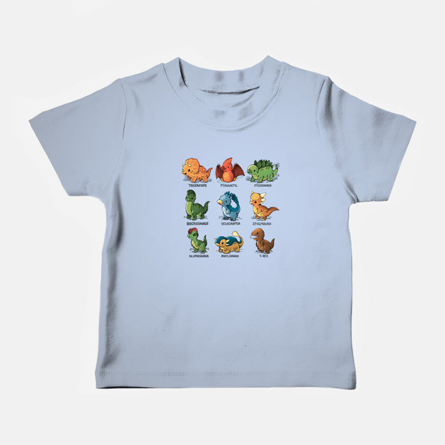 Dinosaur-baby basic tee-Vallina84