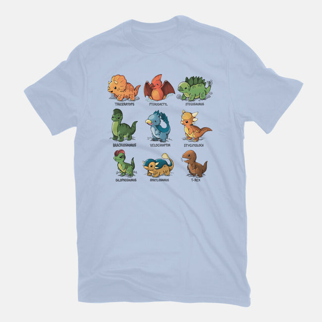 Dinosaur-mens basic tee-Vallina84