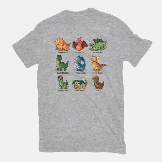 Dinosaur-womens basic tee-Vallina84