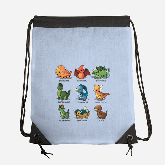 Dinosaur-none drawstring bag-Vallina84