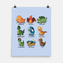 Dinosaur-none matte poster-Vallina84