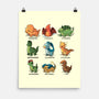 Dinosaur-none matte poster-Vallina84