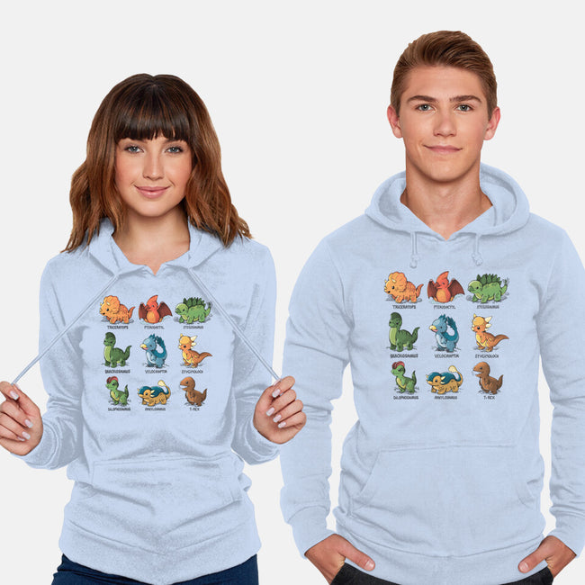 Dinosaur-unisex pullover sweatshirt-Vallina84