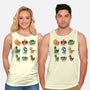 Dinosaur-unisex basic tank-Vallina84